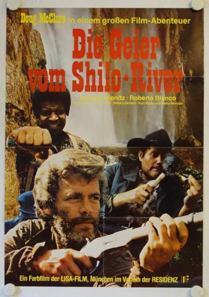 Die Geier vom Shilo-River originales deutsches Filmplakat (R70s)